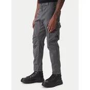 C.P. Company Hlače iz tkanine 20CMPA744A005694G Siva Regular Fit
