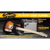 FENDER SQ AFFINITY SERIES TELE BSB HHS S FENDER FRONTMAN 15G OJAČEVALCEM