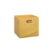 FIVE KUTIJA ZA ODLAGANJE 31X31X31CM KARTON/POLIPROPILEN/METAL ŽUTA