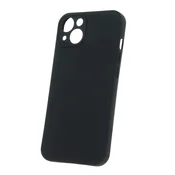 Silikonski ovitek za iPhone 17 Pro - mat liquid - črn