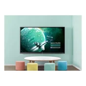 Interaktivni zaslon BENQ RE7505A, 75, 4k, 50 Points Touch, crni