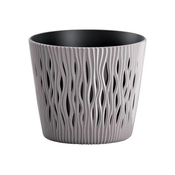 Prosperplast Prevleka za cvetlični lonec SANDY 2v1 plastična mat d26x22cm
