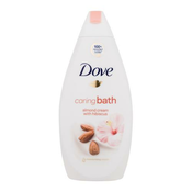 Dove Caring Bath Almond Cream With Hibiscus kremasta pjena za kupanje 450 ml za žene