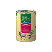 Real Nature Adult divjačina in piščanec s puranom 400 g