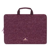 Torba RivaCase 13.3 Anvik 7913 Burgundy Red laptop sleeve with handles