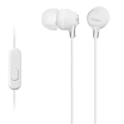 SONY slušalke za Android/iPhone MDREX15AP, bele