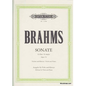 BRAHMS:SONATE G-DUR OP.78 FOR VIOLA AND PIANO
