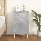 Nocni ormaric siva boja betona 40x35x70 cm konstruirano drvo