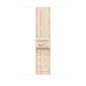 Apple Watch 46mm Nike Sport Loop:  Starlight/Pink Nike Sport Loop