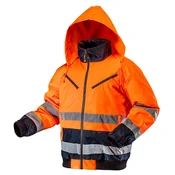 slomart Odebeljena delovna jakna, oranžna, vel. XXL