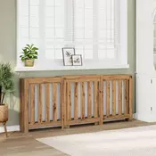 Vidaxl vidaXL Pokrov za radiator iz hrastovega lesa 205x21,5x83,5 cm
