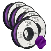 Professional Lab 5x PLA+ Vijolična Filament 1.75mm - Professional Lab za 3D Tisk (1kg Kolut)