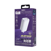 Punjac / adapter USB-A / USB-C, GaN, PD, 65 W
