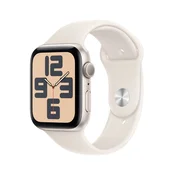 Apple Watch SE GPS 44 mm zvjezdano aluminijsko kućište sa zvjezdanim sportska narukvica-om - M/L