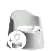 Potty Training Kit - Grey/White