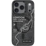 Ovitek Benks Dynamic City Magsafe iPhone 17 Pro Max, vzorec London - črn