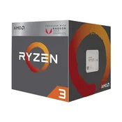AMD Ryzen 3 3200G AM4 BOX4 CPU cores,4 threads,3.6GHz,4MB L3,65W,Radeon Vega 8