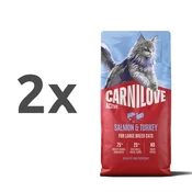 Carnilove Cat Active Adult Large, briketi - losos in puran 2 x 6 kg