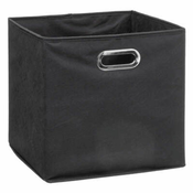 Five kutija za odlaganje 31x31x31cm karton polipropilen tamno siva