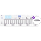 Arturia KeyLab Essential 49 mk3 SET MIDI keyboard Alpine White