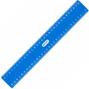 Spirit: plavo ravnalo 30 cm