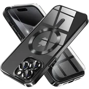 Overboard Ovitek za iPhone 15 Pro, Electro MagSafe, črn + zaščita za zaslon