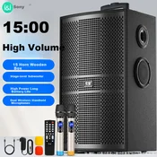 Soaiy Bluetooth zvucnik sa 2 mikrofona, Crni