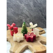 Aberto Design Set Božicnih sveca Christmas 16, 5 komada, Višebojni