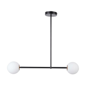 Luster na šipci GAMA 2xG9/12W/230V crna