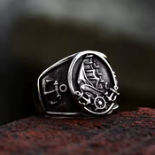 Prstan Viking Anchor - SS8-1032R