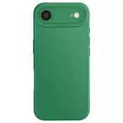 AVIZAR Ovitek za iPhone Air iz mehkega silikona z ojačitvijo bloka kamere, Zelena, (5000189110)
