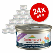 Varčno pakiranje Almo Nature Daily Menu 24 x 85 g - Mousse s tuno in piščancem