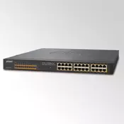 PLANET 24-Port 10/100 Web/Smart Ethernet POE Switch (125W) (FNSW-2400PS)