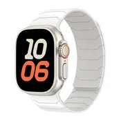 BStrap Armor Magnetic pašček za Apple Watch 42/44/45/46/49mm, wihte gray