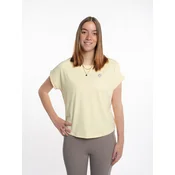 mymotus Majica Mymotus ladies V-neck T-shirt, Soft Yellow, YW20 pastelno rumena