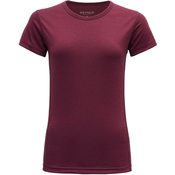 Devold Breeze Merino 150 T-Shirt Woman Beetroot S Majica na otvorenom