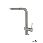 Laveo Baterija za sudoperu Luna 969D, Izvlacni tuš, Siva