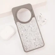 Maska Crystal Dots za Xiaomi Redmi 14C/ A4 (2025) siva