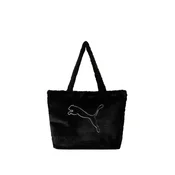 PUMA Nakupovalna torba črna / bela