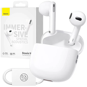 Earphones TWS Baseus Bowie WX5 (white)