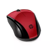 HP Bežicni miš WIRELESS 220 (Crveni/Crni) 7KX10AA Opticki, 1600dpi, 2.4GHz, Simetrican