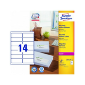 Reciklirane etikete za DL ovojnice 99,1 x 33,1 mm
