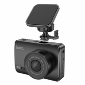 hoco. Auto kamera, 2 Mpxiel, 2.45 IPS, FullHD, microSD - DV2