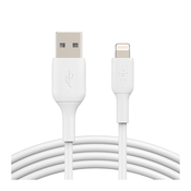 Belkin Boost Charge kabel, Lightning na USB-A, bijela (CAA001bt1MWH)