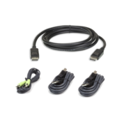Aten 2L-7D03UDPX4 KVM cable 3 m Black