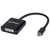 Manhattan - Adapter Manhattan 152549 Mini DisplayPort/M - DVI-D 24+5/F 4K
