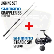 Palica + Rola Trofeja Shimano Jigging set 1