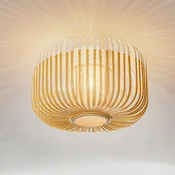 Forestier stropna svetilka Bamboo S, O 35 cm, bela - Dnevna soba/jedilnica - Dizajn - Bambus
