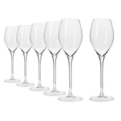 Set of 6 Prosecco glasses, crystalline glass, 300 ml, Harmony - Kros