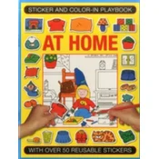 Sticker and Colour-in Playbook: at Home